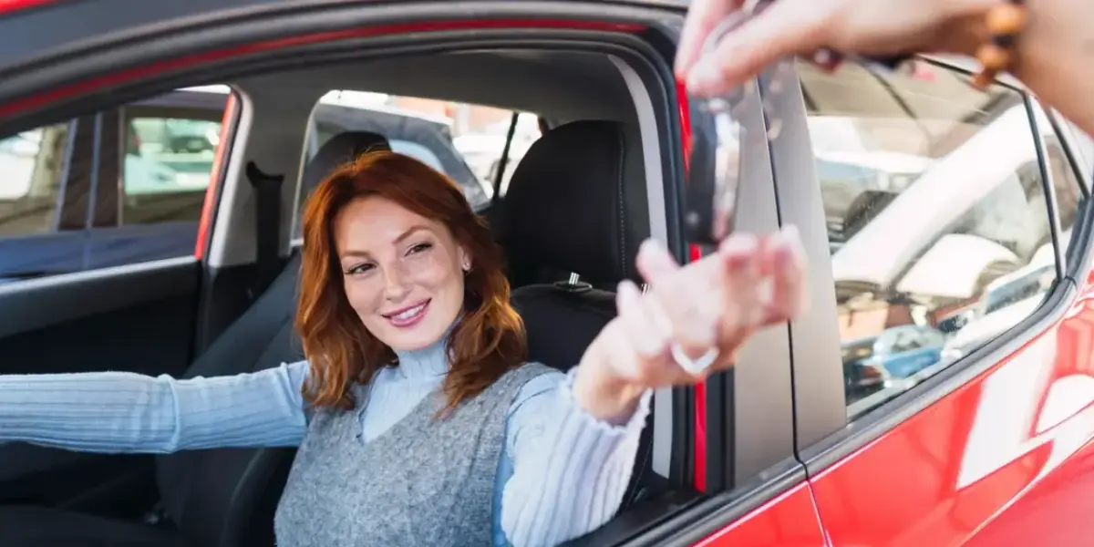 pick up a rental car early