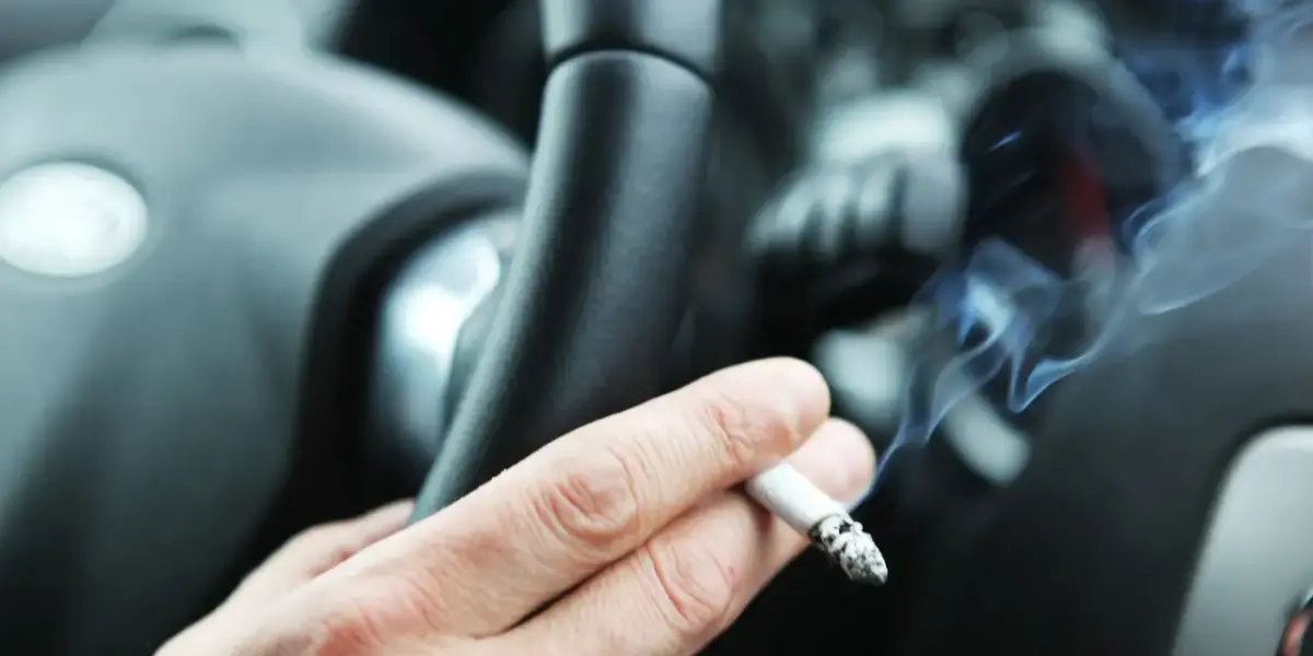 smoke in rental car