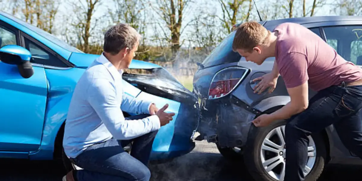 crash a rental car